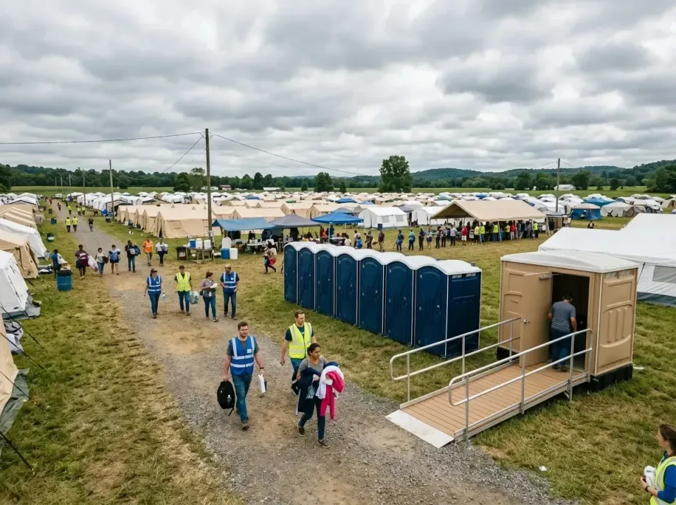 disaster-relief-camp-restrooms-010 — frequently asked questions, Dumpster & Portable Bathrooms Rental in Apple Valley, OH